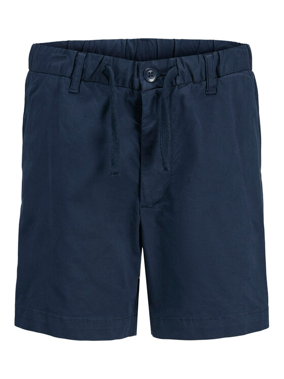 Jack & Jones Junior Jack & Jones Junior Szövet rövidnadrág Jaiden 12275013 Sötétkék Loose Fit