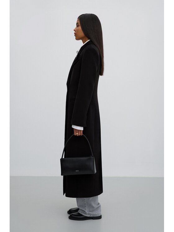 Estro Estro Cappotto ER00118053 Nero Loose Fit