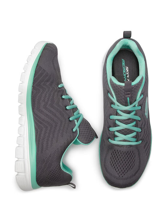 Skechers Skechers Sneakersy Get Connected 12615/CCGR Šedá