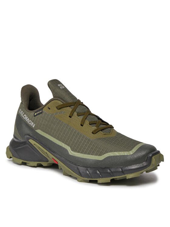Salomon Salomon Jooksujalatsid Alphacross 5 Gtx GORE-TEX 473103 29 W0 Roheline