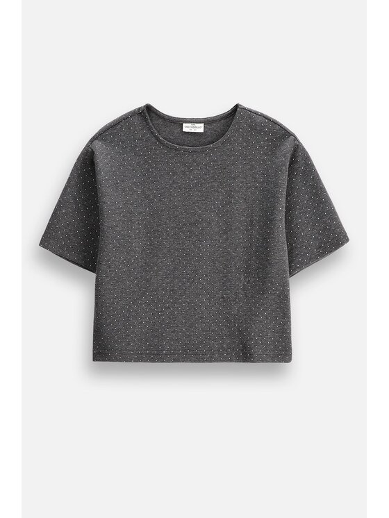 Coccodrillo Coccodrillo T-Shirt ZC6143202EPG-020 Szary Regular Fit