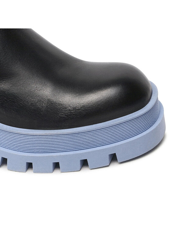 Badura Badura Klassische Stiefeletten INES-02 Schwarz