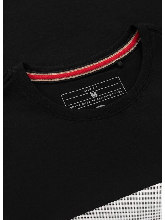 PITBULL PITBULL T-Shirt CASINO Czarny Regular Fit