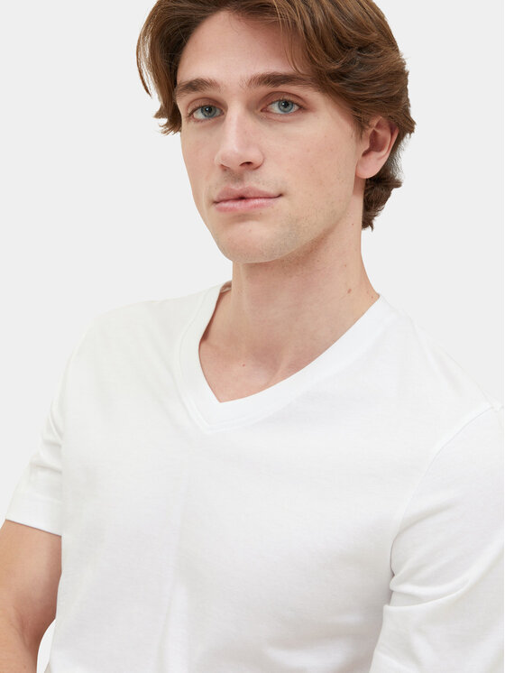 Tom Tailor Tom Tailor Komplekt kahest t-särgist 1037738 Valge Regular Fit