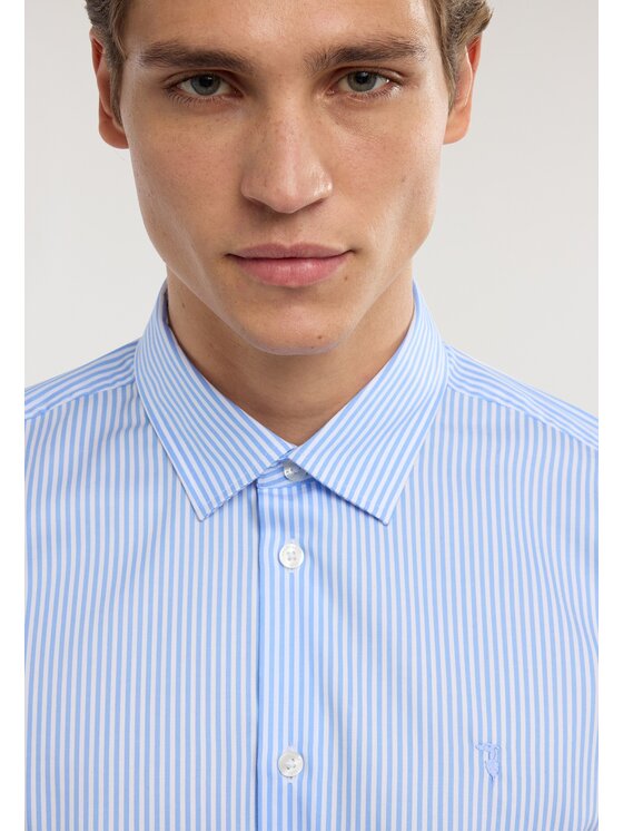 Trussardi Trussardi Koszula 5007N000055N0R4 Turkusowy Regular Fit