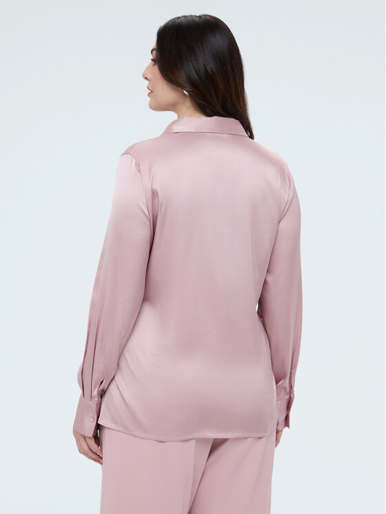 Fiorella Rubino Fiorella Rubino Koszula 5020T001424N006 Różowy Regular Fit