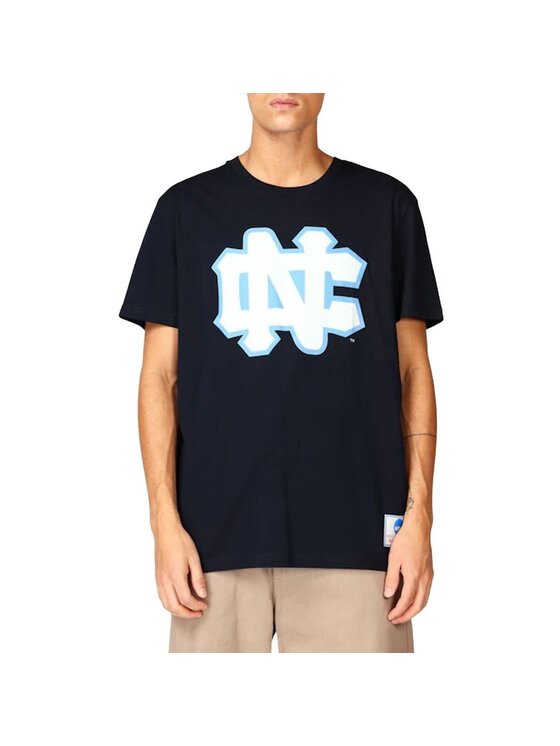 Mitchell & Ness Mitchell & Ness T-Shirt NCAA LARGE LOGO TEE Granatowy Regular Fit
