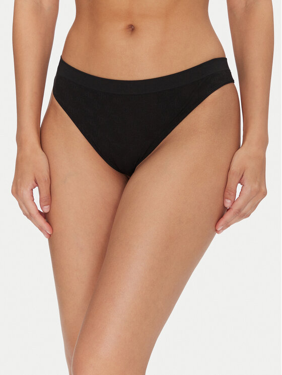 LAUREN RALPH LAUREN Chilot tanga 4L0047 Negru