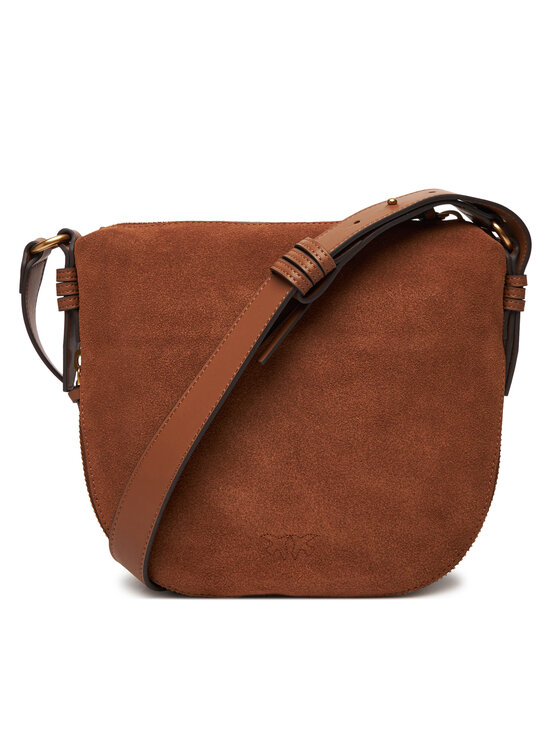 PINKO PINKO Τσάντα Hobo Zip Around Mini Al 25-26 PLTT 105332 A2JH Καφέ