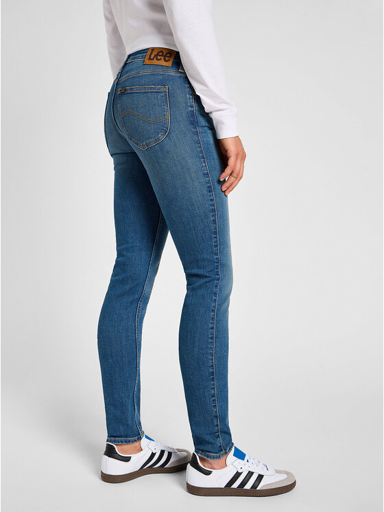 Lee Lee Jeansy SCARLETT Niebieski Regular Fit
