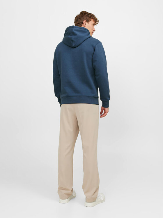 Jack&Jones Jack&Jones Majica dugih rukava Star 12208157 Tamnoplava Relaxed Fit