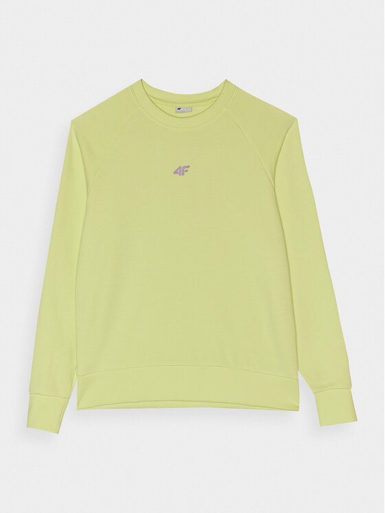 4F 4F Felpa 4FJWSS24TSWSF0920-72S Verde Regular Fit