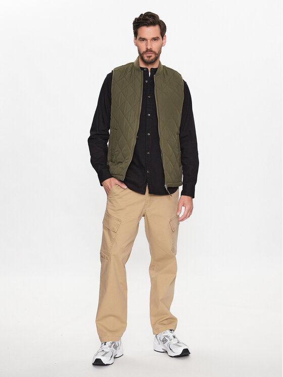 Jack&Jones Jack&Jones Kamizelka Keen 12223161 Zielony Regular Fit
