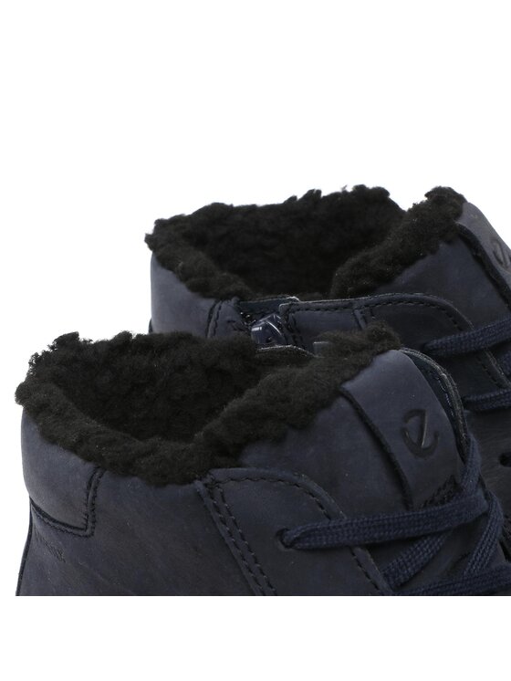 ECCO ECCO Polokozačky Street Tray K GORE-TEX 70528302303 Tmavomodrá