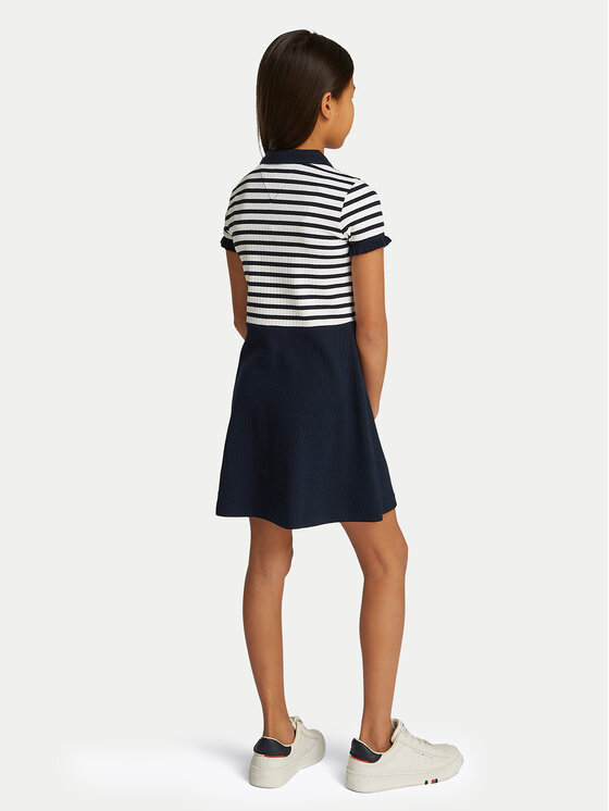 Tommy Hilfiger Tommy Hilfiger Hétköznapi ruha Skater KG0KG08484 S Sötétkék Regular Fit