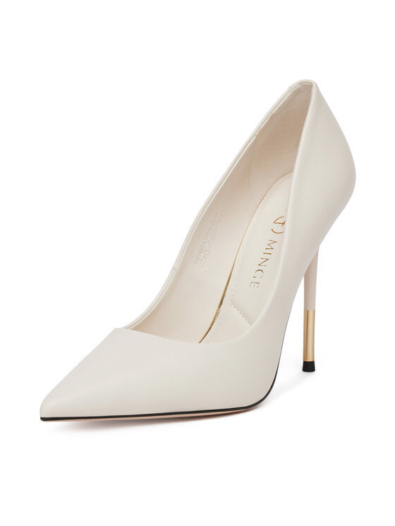 Eva Minge Eva Minge Scarpe stiletto THYME-LT934-35 Bianco