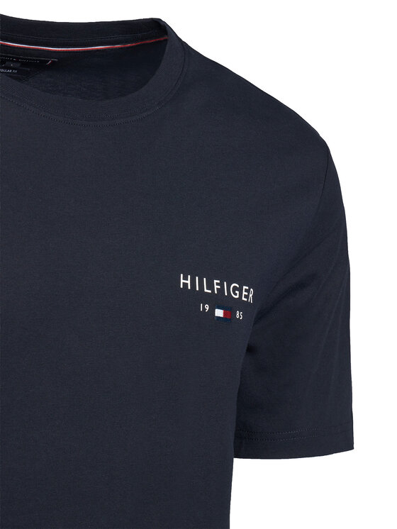 Tommy Hilfiger Tommy Hilfiger Футболка Brand Love MW0MW41456 Cиній Regular Fit