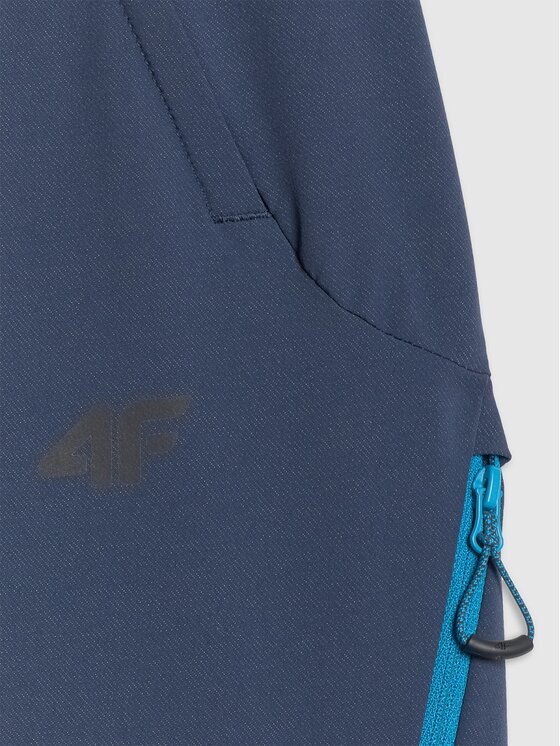 4F 4F Outdoorové nohavice 4FRAW25TFTRM1233-31S Tmavomodrá Regular Fit