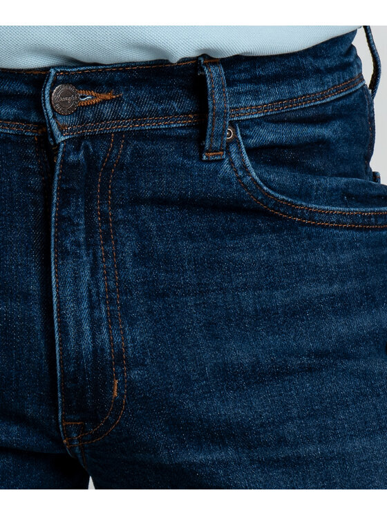 Wrangler Wrangler Jeansy Texas Granatowy Regular Fit