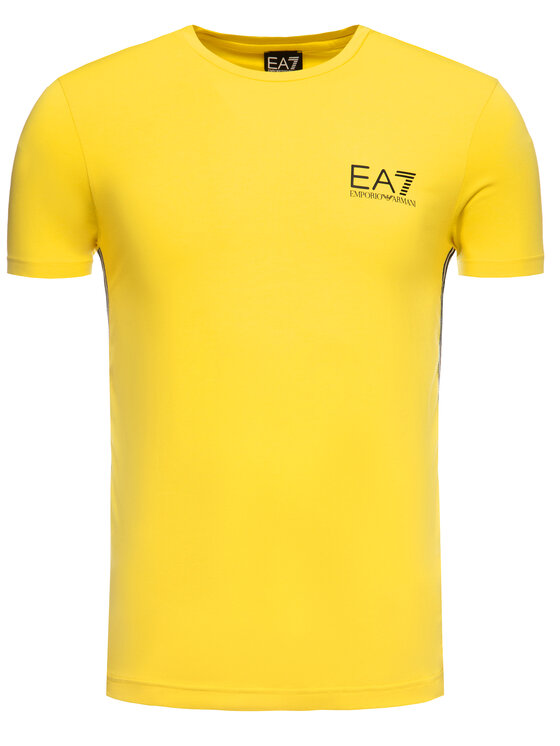 EA7 Emporio Armani EA7 Emporio Armani T-shirt 3HPT07 PJ03Z 1632 Giallo Slim Fit