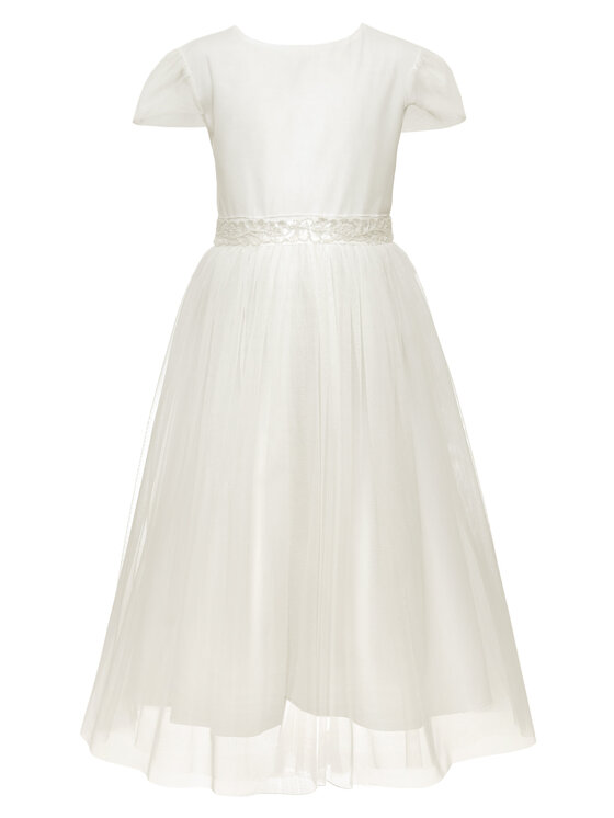 SLY SLY Sukienka 3SM-20B Écru Comfortable Fit