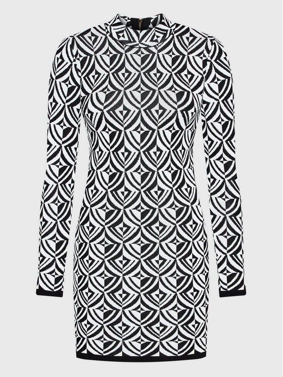 Glamorous Glamorous Kootud kleit CK6805 Must Slim Fit