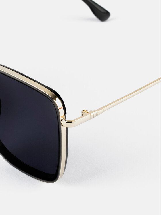 L37 L37 Okulary przeciwsłoneczne SUNGLASSES NO. 3369 Czarny