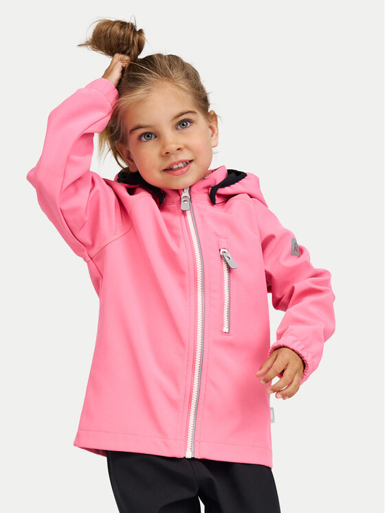 Reima Reima Softshellová bunda Vantti 5100009C Růžová Regular Fit