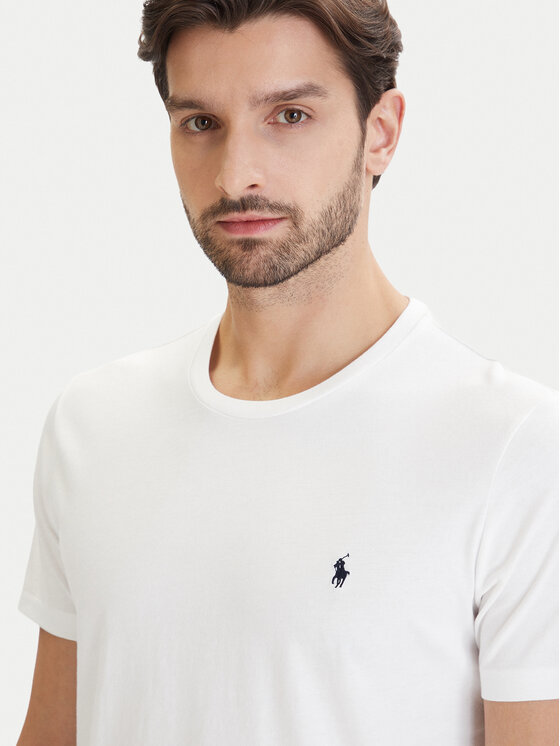 Polo Ralph Lauren Polo Ralph Lauren T-Shirt 714844756005 Biały Regular Fit