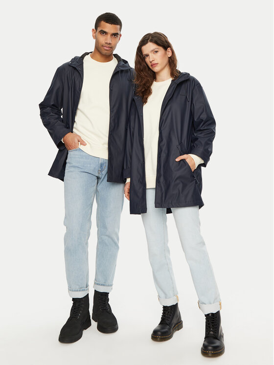 Hunter Hunter Neperšlampanti striukė HARU0003242 Tamsiai mėlyna Regular Fit