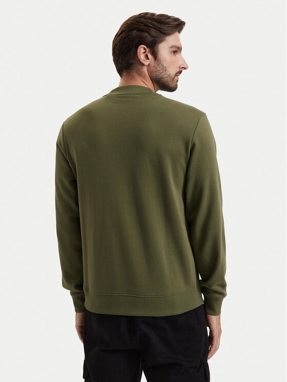 HUGO HUGO Mikina Nedos 50572298 Zelená Regular Fit