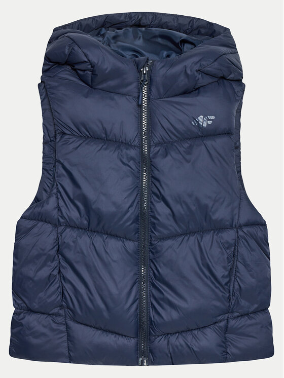 4F 4F Weste 4FJWAW24TVJAM134 Dunkelblau Regular Fit