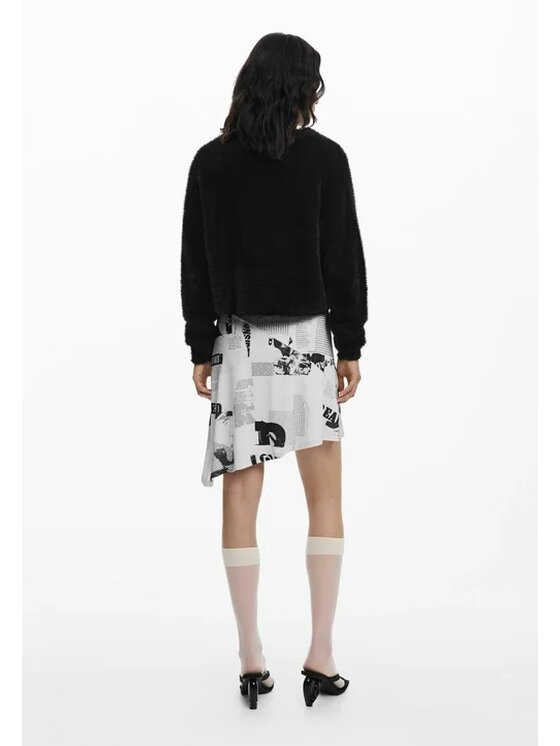 Desigual Desigual Vestito VEST_ORIANA Nero Regular Fit