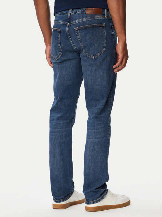 Tommy Hilfiger Tommy Hilfiger Džinsai Denton MW0MW44346 Mėlyna Straight Fit