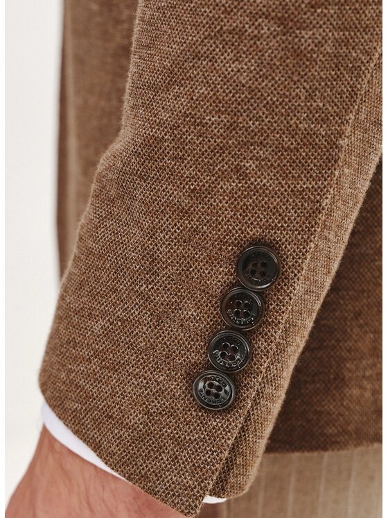 Pako Lorente Pako Lorente Marynarka P25SF-3X-012 Brązowy Slim Fit