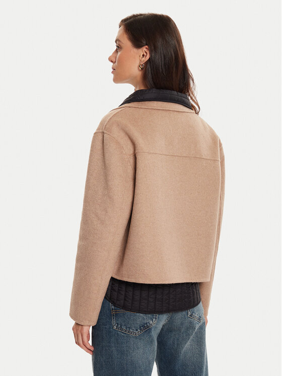Frieda & Freddies Frieda & Freddies Prehodna jakna 3718B Bež Relaxed Fit