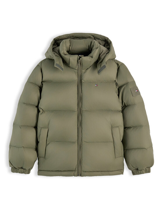 Tommy Hilfiger Tommy Hilfiger Daunenjacke Essential KB0KB10091 Dunkelgrün Regular Fit