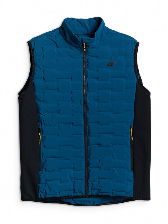 4F 4F Kamizelka TREKKING Niebieski Regular Fit