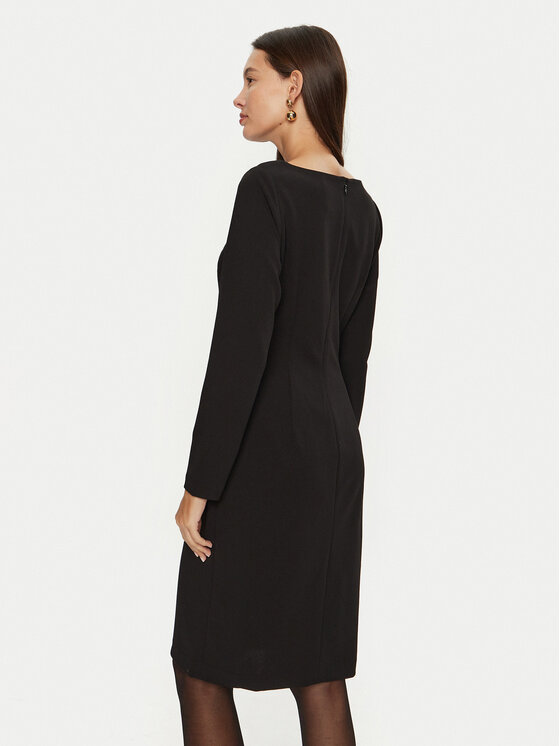DKNY DKNY Coctailkleid DD4H1242 Schwarz Slim Fit