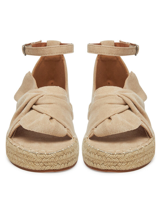 DeeZee DeeZee Espadryle 8-807-1 Beżowy