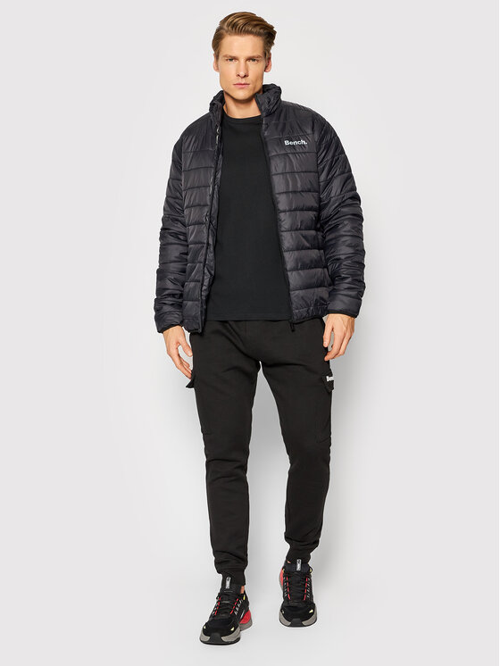 Bench Bench Übergangsjacke Gartner 116400 Schwarz Regular Fit