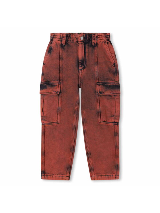 DKNY DKNY Jeansy D34B02/355 Pomarańczowy Regular Fit