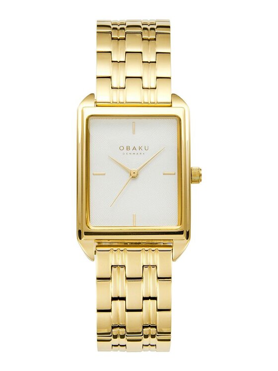 Obaku Obaku Zegarek V293LXGISG Złoty