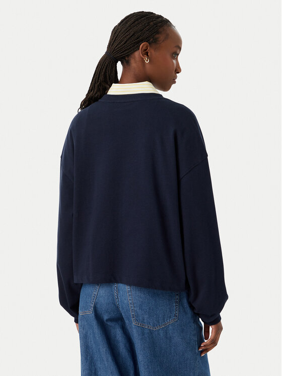 Tommy Hilfiger Tommy Hilfiger Sweatshirt WW0WW50969 Dunkelblau Relaxed Fit