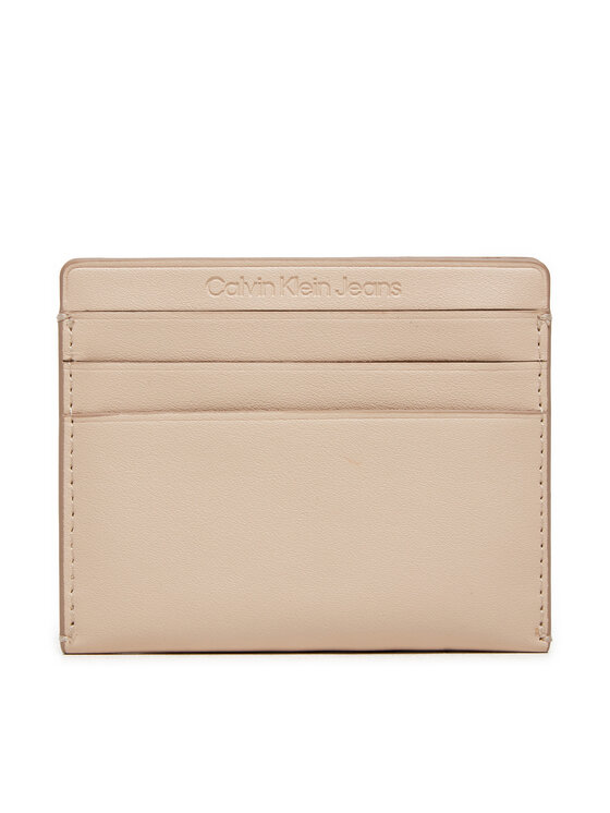 Calvin Klein Jeans Calvin Klein Jeans Custodie per carte di credito Sculpted Cardcase K60K612747 Beige