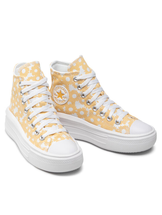 Converse Converse Sportbačiai Chuck Taylor All Star Mowe Hi A01194C Geltona