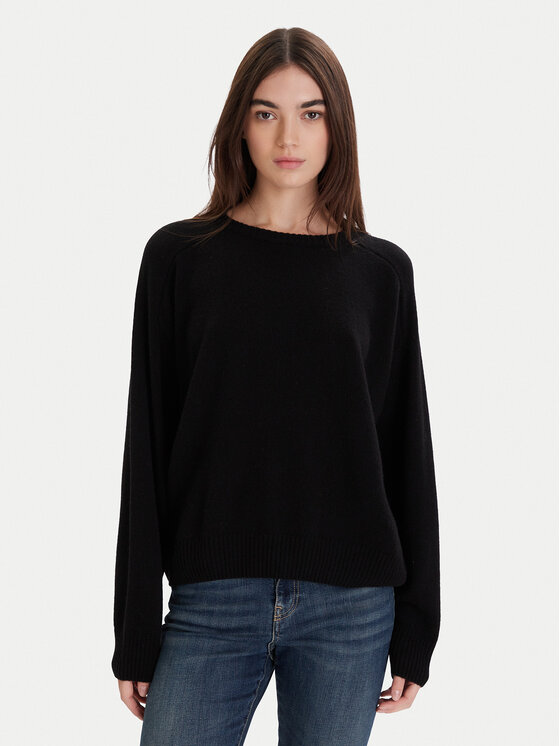 ViCOLO Sveter 77091F Čierna Regular Fit