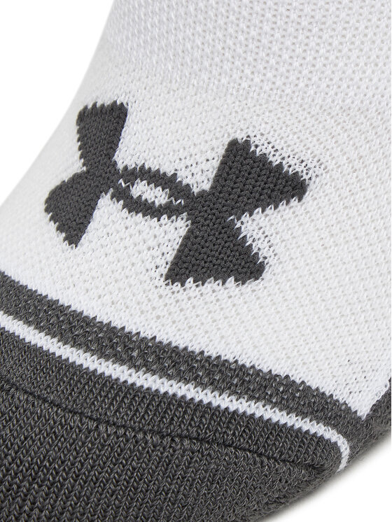 Under Armour Under Armour Set di 3 paia di calzini corti unisex Performance Tech 1379502 Bianco