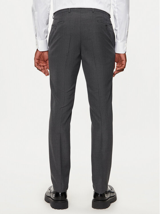 KARL LAGERFELD KARL LAGERFELD Oblek 115244 544008 Sivá Slim Fit