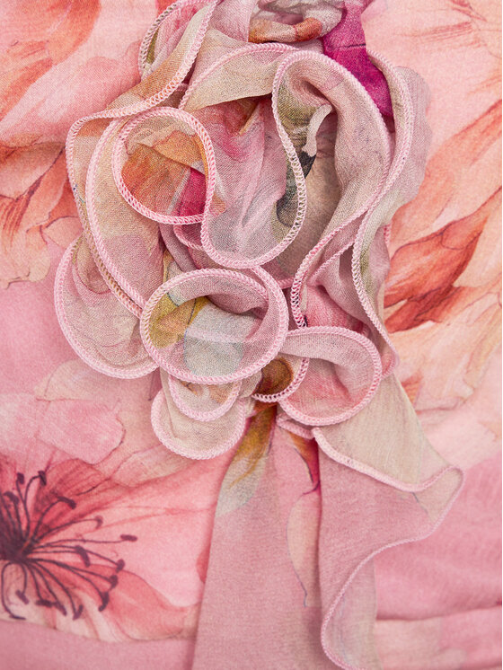 Nissa Nissa Sommerkleid RC14708 Rosa Regular Fit